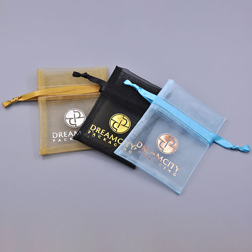 Logo Printed Organza Bags