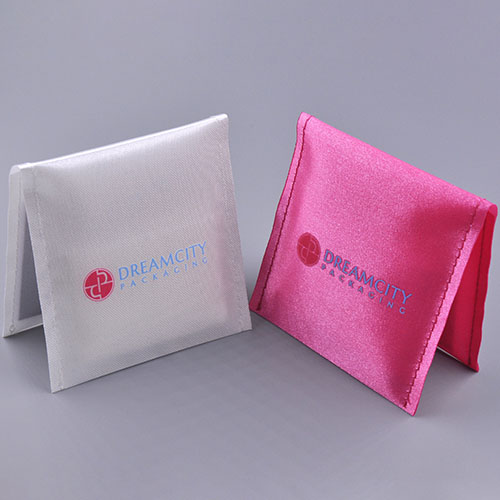 Sacos para presente envelope de cetim com logotipo