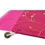 Silk Brocade Pouch with Organza Top Wholesale