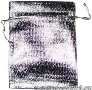 Pochette bijoux argent