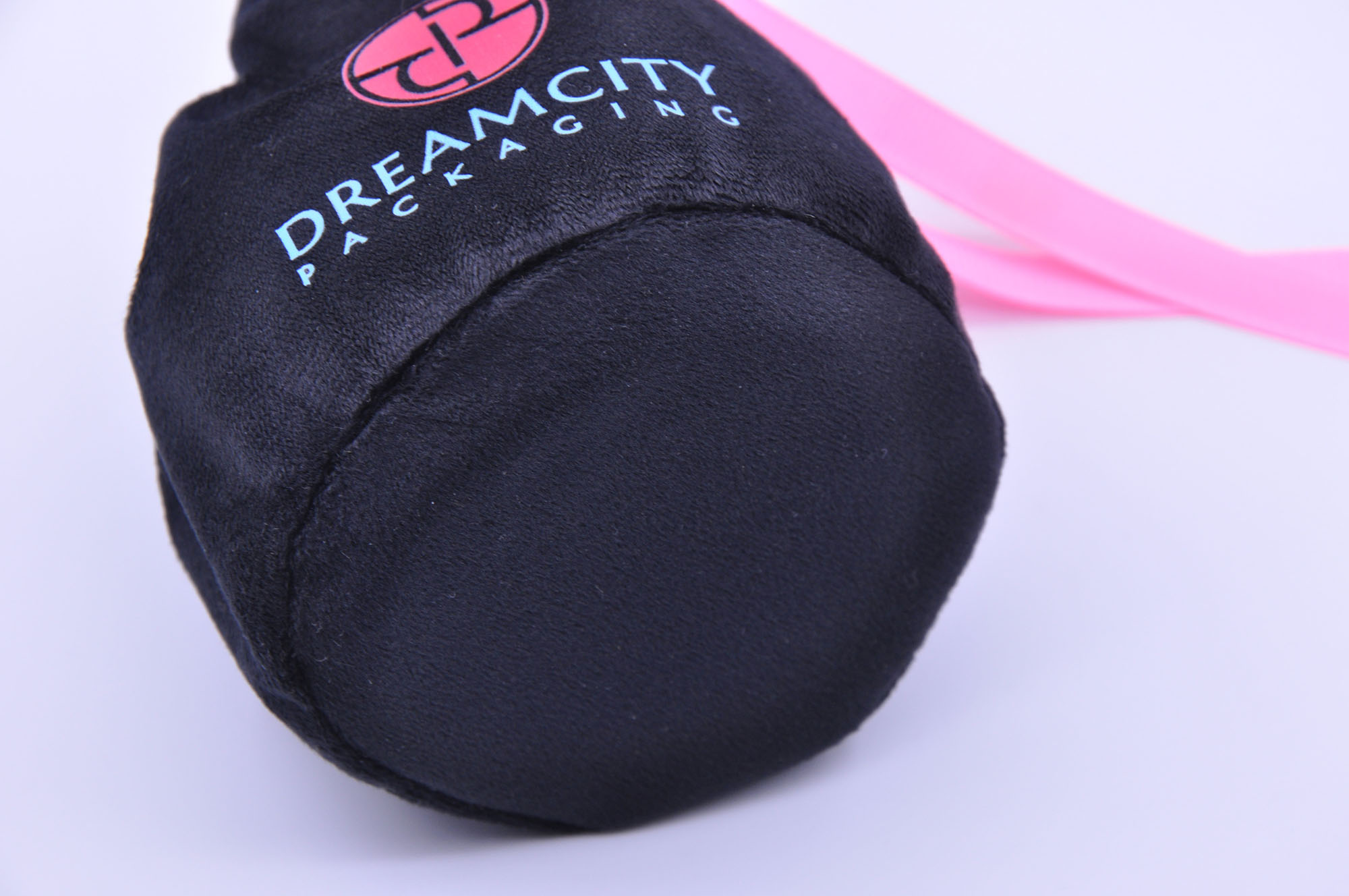 Super Soft Silk Velvet Pouch for Perfume Bottle with Round Bottom