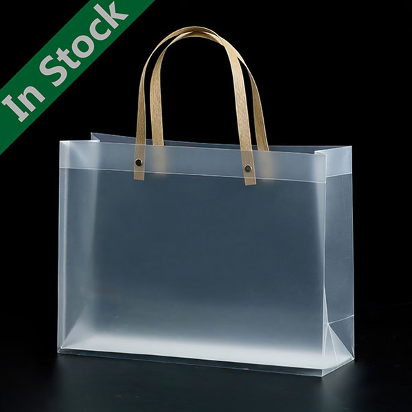 Translucent PP Carry Gift Bags with Rope Handle Wholesale