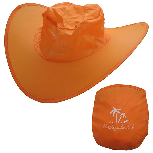 Twist-and-Fold Nylon Sun Hat
