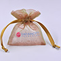 Two Tone Organza Gift Pouch with Custom Logo