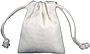 Bolsas con cordón de muselina de lona ecológicas personalizadas para joyas y regalos, sin blanquear