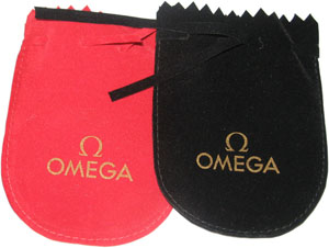 Velvet Bag with Round Bottom OMEGA