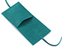 Velvet Jewellery Envelope Pouch with Ribbon and Personalized Print