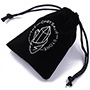 Personalized Velvet Jewelry Bags with Hot-stamped Silver Foil Logo
