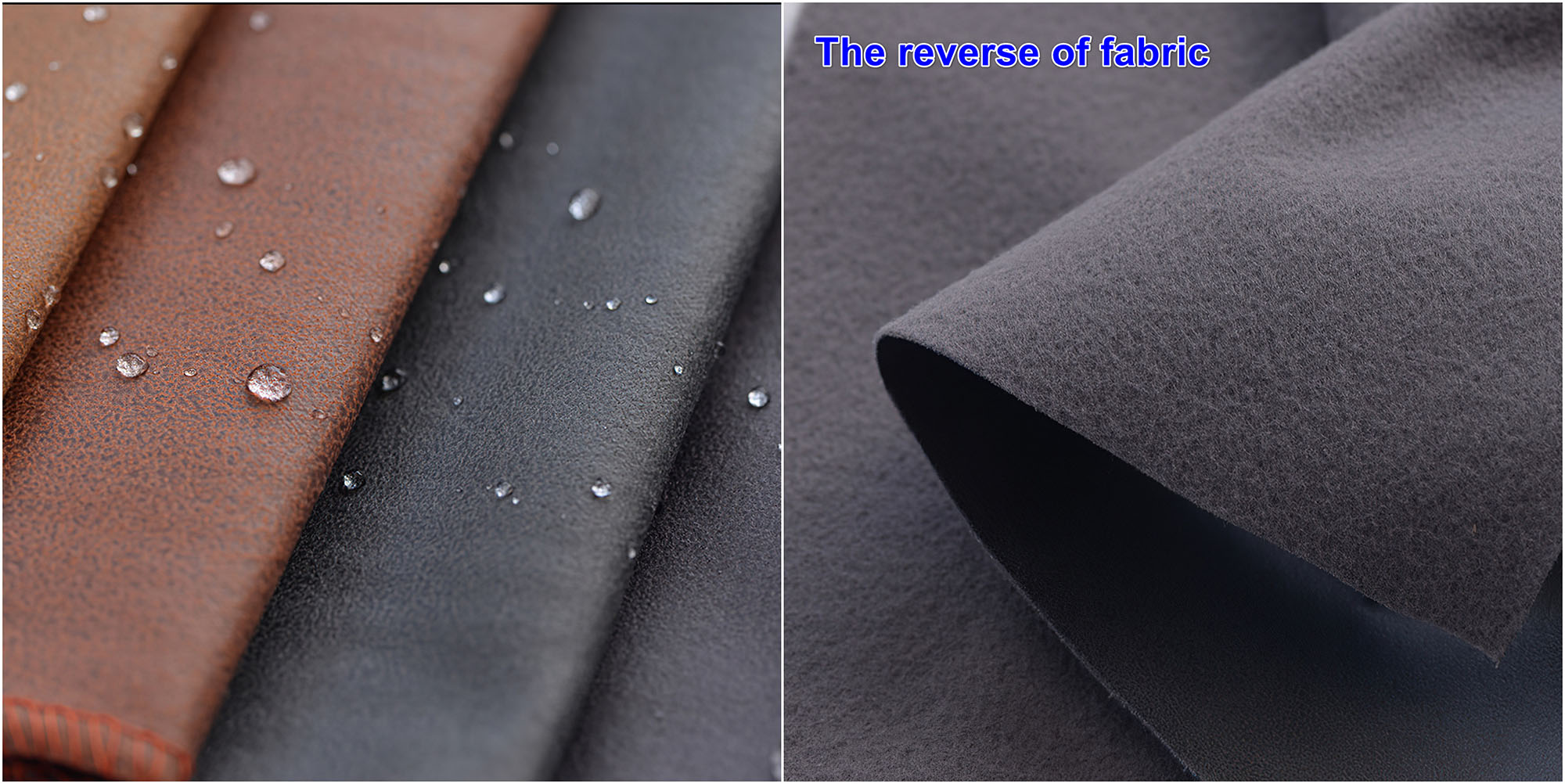 Waterproof Technical Leather Fabric