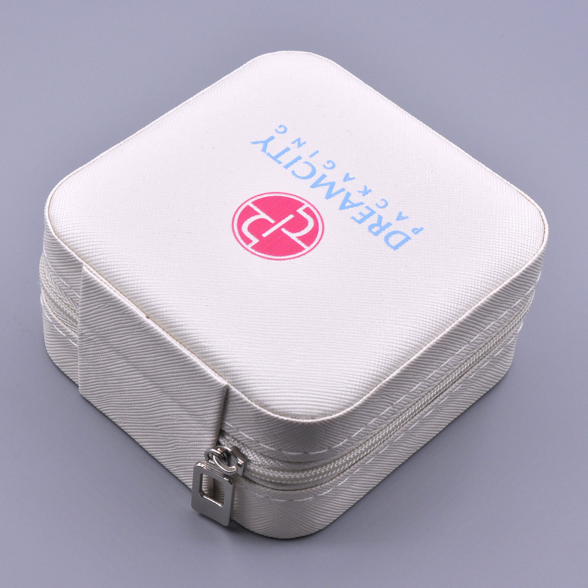 Wholesale Small Jewelry Box with Personalized Logo and Zipper