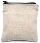 Custom Size Linen Zipper Bags for Jewelry, Makeup and Gifts