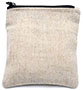 Small Linen Zipper Pouch